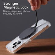 [Pachet 2x] Incarcator premium MagSafe iPhone wireless ESR, negru