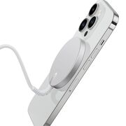 [Pachet 2x] Incarcator premium MagSafe iPhone wireless ESR, argintiu