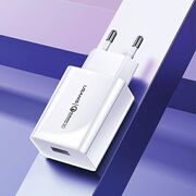Kit incarcator USB Fast Charging 18W + cablu Type-C Usams T48