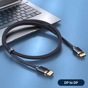Cablu Display Port la Display Port 4K 30Hz HD Usams U74, 2m, negru, US-SJ531