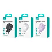 Incarcator tip C PD30W Fast Charging Usams, negru, US-CC186