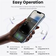 Casti TWS earbuds, ENC, Bluetooth 5.3 Usams, mov, US-XD19