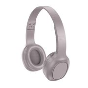 Casti Bluetooth wireless over-ear cu microfon Hoco W46, brown
