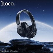 Casti Bluetooth wireless over-ear cu microfon Hoco W45, blue