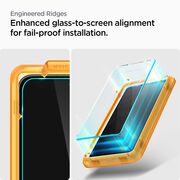 [Pachet 2x] Folie sticla Samsung Galaxy S23 FE Spigen Glas.tR Align Master, transparenta
