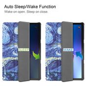 Husa LENOVO Tab M10 3rd Gen, 10.1 inch TB-328FU, TB-328XU tip stand, functie sleep/wake-up, starry night