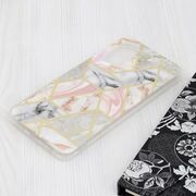 Husa Oppo A17 Techsuit Marble, Pink Hex