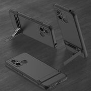 [Pachet 360°] Husa + folie Xiaomi Redmi 12C GKK Original, negru