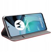 Husa pentru Motorola Moto G72 Wallet tip carte, rosu