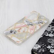 Husa Oppo A78 4G Techsuit Marble, Pink Hex