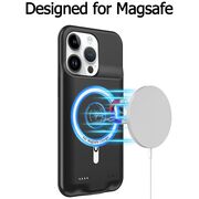 Husa cu baterie iPhone 15 Plus cu MagSafe, Power Pro, 8500mAh