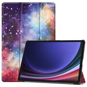 Husa Samsung Galaxy Tab S9 / S9 FE UltraSlim de tip stand, functie sleep/wake-up - galaxy