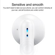 Casti wireless Earbuds TWS Bluetooth cu display digital Usams Zero Sense II, alb, IAII15