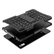 Husa pentru Lenovo Tab P11 Gen 2 11.5 inch Shockproof Rugged de tip stand, negru