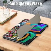 Husa LENOVO Tab M11 tip stand, functie sleep/wake-up - urban vibe