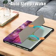 Husa Oppo Pad Air 2 / OnePlus Pad Go, UltraSlim de tip stand, functie sleep/wake-up - galaxy