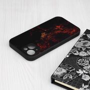 Husa iPhone 15 Techsuit Glaze, Red Nebula