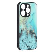 Husa iPhone 15 Pro Techsuit Glaze, Blue Ocean