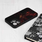 Husa iPhone 15 Pro Max Techsuit Glaze, Red Nebula