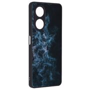 Husa Oppo A58 4G Techsuit Glaze, Blue Nebula