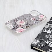 Husa iPhone 15 Techsuit Marble, Bloom of Ruth Gray