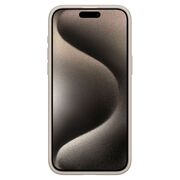 Husa iPhone 15 Pro cu MagSafe Spigen Ultra Hybrid, frost natural titanium