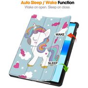 Husa Huawei MatePad 11.5 inch UltraSlim de tip stand, functie wake-up/sleep - unicorn