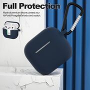 Husa Apple AirPods 3 Techsuit Silicone Case, bleumarin