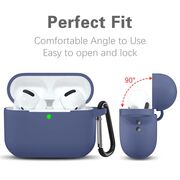 Husa Apple AirPods Pro 1 / 2 Techsuit Silicone Case, gri