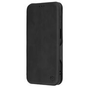 Husa 360° Samsung Galaxy A15 Techsuit Safe Wallet Plus tip carte, negru