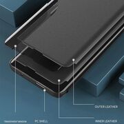 Husa pentru Xiaomi Redmi 13C 4G Smart View Book carte Aiyando, negru