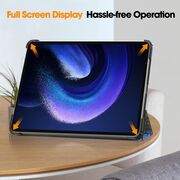 Husa Xiaomi Redmi Pad SE 11 inch, Aiyando UltraSlim de tip stand functie sleep/wake-up - starry night