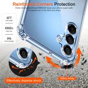 Husa pentru Samsung Galaxy A15 Anti-Shock 1.5mm, reinforced 4 corners, transparent