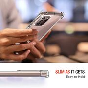 Husa pentru Samsung Galaxy Note 20 Ultra Anti-Shock 1.5mm, reinforced 4 corners, transparent