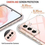 Husa Samsung Galaxy S22 5G Techsuit Shockproof Clear Silicone, transparenta