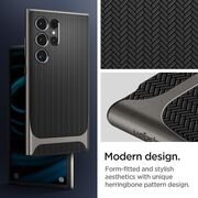 Husa Samsung Galaxy S24 Ultra Spigen Neo Hybrid, gunmetal