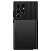 Husa Samsung Galaxy S24 Ultra Spigen Slim Armor CS, negru