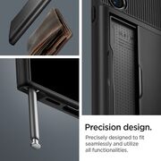 Husa Samsung Galaxy S24 Ultra Spigen Slim Armor CS, negru