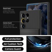 Husa Samsung Galaxy S24 Ultra Spigen Slim Armor CS, negru