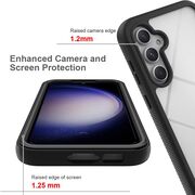 [Pachet 360°] Husa + folie Samsung Galaxy S24 Plus Techsuit Defense, negru