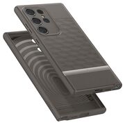 Husa Samsung Galaxy S24 Ultra Spigen Caseology Parallax, ash grey