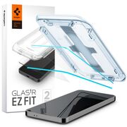 [Pachet 2x] Folie Samsung Galaxy S24 Plus Spigen Glas.tR EZ Fit, transparenta