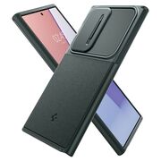 Husa Samsung Galaxy S24 Ultra Spigen Optik Armor, abyss green