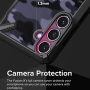 Husa Samsung Galaxy S24 Plus Ringke Fusion X Design, camo black