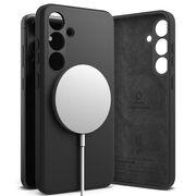 Husa Samsung Galaxy S24 Ringke Silicone Magnetic, negru