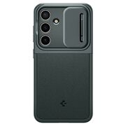 Husa Samsung Galaxy S24 Spigen Optik Armor, verde