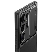 Husa Samsung Galaxy S24 Ultra Spigen Optik Armor, negru