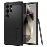 Husa premium pentru  Samsung Galaxy S24 Ultra Spigen Tough Armor MagSafe - negru darth vader