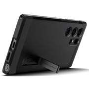 Husa premium pentru  Samsung Galaxy S24 Ultra Spigen Tough Armor MagSafe - negru darth vader