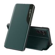 Husa Samsung Galaxy S24 Plus Eco Leather View flip tip carte, verde